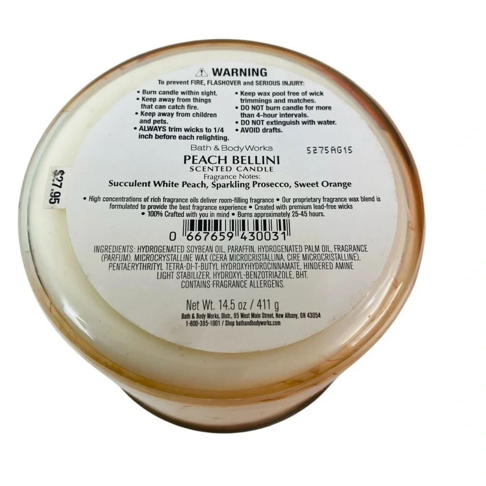Bath & Body Works this peach